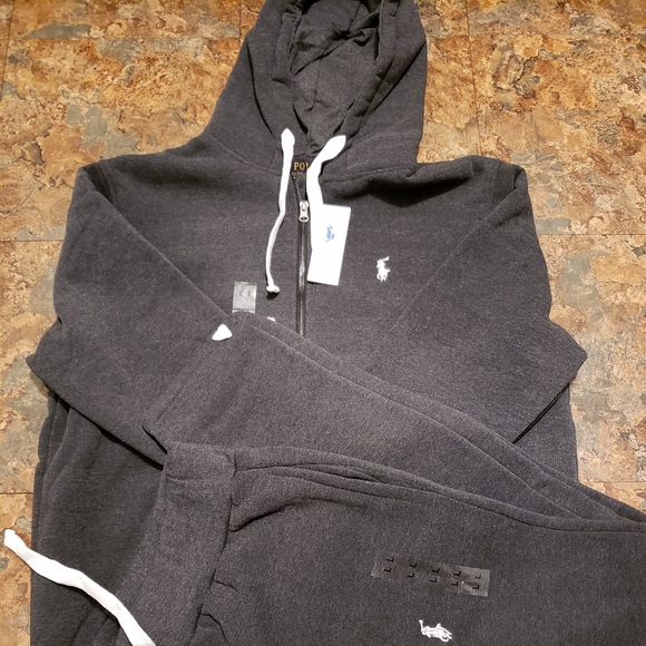 polo mens sweatsuit set